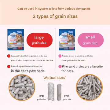 ElleAir Deodorizing & Antibacterial Litter Large Grains 4L